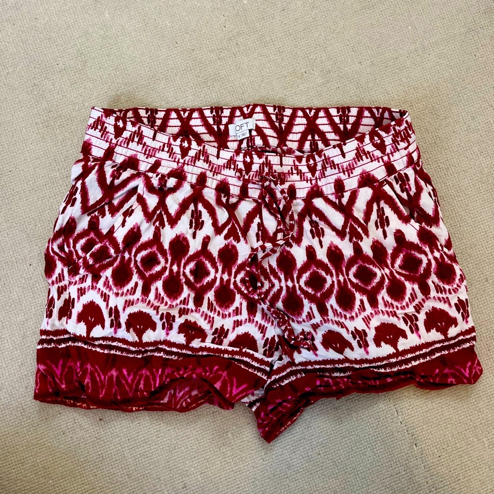 Loft elastic waist shorts